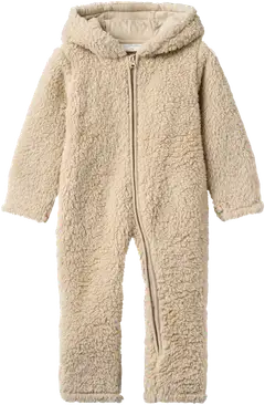 Tiny One vauvojen fleecehaalari Teddy - Cement - 1