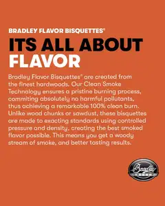 Bradley Smoker kirsikkasavustusbriketit 48 kpl - 6
