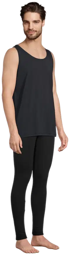 House miesten hihaton aluspaita 190H342360 - black - 4