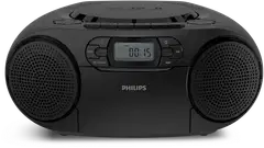 Philips kannettava CD-radio-kasettisoitin TAZ2200/10 musta - 2