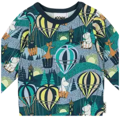 Muumi vauvojen body Aamulento 591099 - SININEN - 2