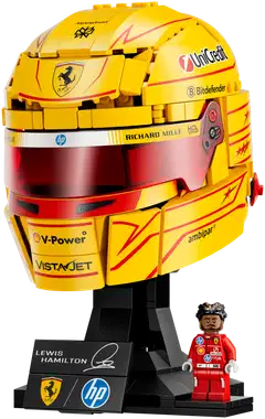 LEGO® Editions Formula 1 43022 Scuderia Ferrari HP -kypärä – Lewis Hamilton - 2