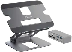 J5 Create kannettavan tietokoneen jalusta 4K telakalla - 1