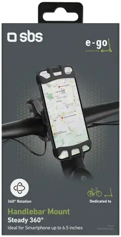 SBS E-go 360 puhelinteline potkulautaan/pyörään - 2