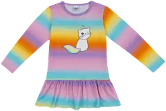 Ciraf lasten trikootunika catnicorn 25tc260243 - Rainbow aop - 1