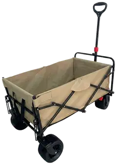 Fornorth puutarhakärry 115x61x105cm 100kg, beige - 3