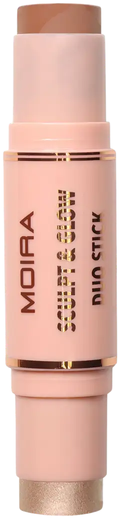 MOIRA Sculpt & Glow Duo Stick varjostus- ja korostuspuikko 6 g + 5,2 g - 300 Cool For Summe - 1