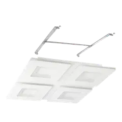 EGLO Plafondi connect.z Padrogiano-Z led 45x45cm 26,2W valkoinen - 4