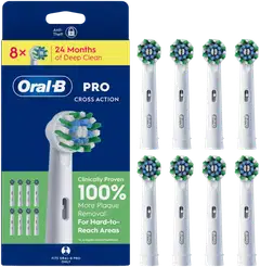 Oral-B PRO Cross Action vaihtoharja 8kpl - 1