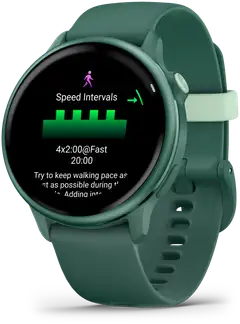 Garmin älykello Vivoactive 6 metallinen jaspiksenvihreä ja jaspiksenvihreä hihna - 2