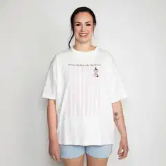 Muumi naisten t-paita Tuovi Little Things 591526 - Luonnonvalkoinen - 3