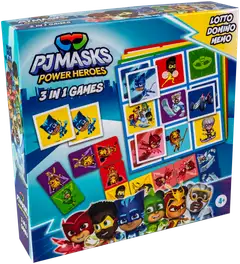 Tactic lautapeli PJ Masks 3 in 1 Lotto, Domino, Memo - 4