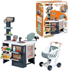 Smoby Smarty Market, leikkikauppa hauskoihin kauppaleikkeihin - 1