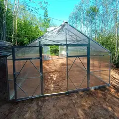 Ecoslider kasvihuone DD 4.0 X 8.35 - 8