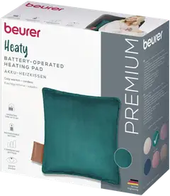 Beurer HK77 Heaty akkukäyttöinen lämpötyyny, vihreä - 4