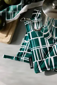 Finlayson patalappu 2kpl Coronna 22x22 t.vihreä - 3