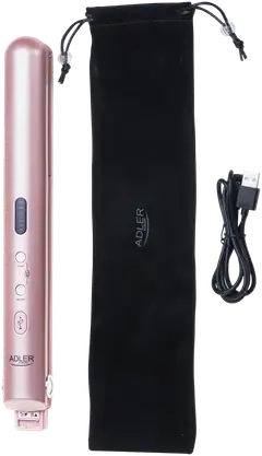 Adler hiusten suoristaja pinkki AD2327P - 6