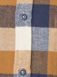 WKLY. miesten pehmeäpintainen ruudullinen flanellikauluspaita 194W362630 - CHECK - 5