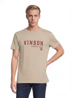Vinson miesten T-paita Mholmen - HUMUS - 1