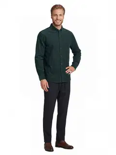 London Fog miesten vakosamettipaita 194L292604 - Green Gables - 4