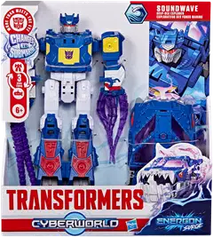 Transformers Cyberverse hahmo Soundwave syvänmerensukeltaja 22,9 cm - 1