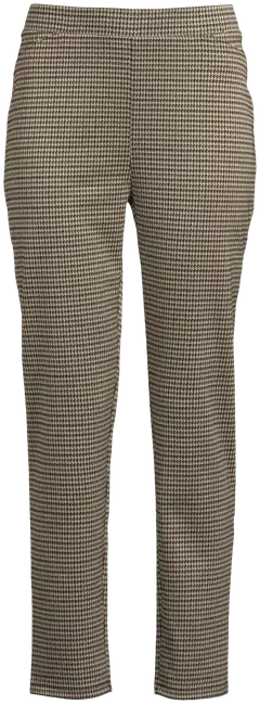 London Fog naisten jaquard-leggingsit 222L263309 - brown aop - 2