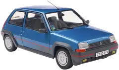 Solido 1:18 Renault 5 GT Turbo MK1 Alpine blue, keräilyauto, pienoismalli - 2