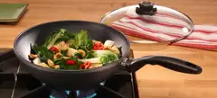Swiss Diamond wokkipannu ja kansi XD 3,7 l/28 cm - 2