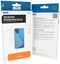 Wave Silikonisuoja, OnePlus Nord CE5 5G, Kirkas - 1