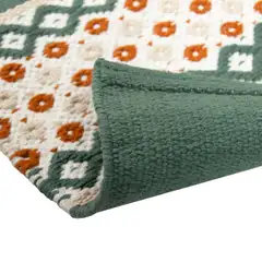 ihankotona puuvillamatto Helka 80x150 cm vihreä - 3