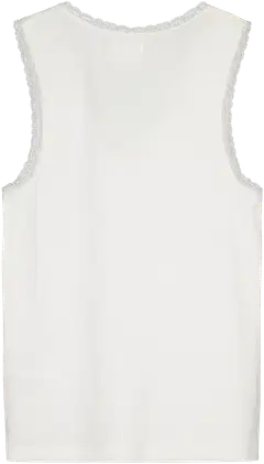 WKLY. naisten ribbitoppi 213W030123 - WHITE - 2