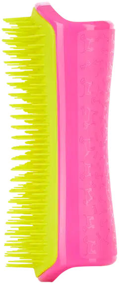 Pet Teezer Detangling & Dog Grooming Brush Pink & Yellow - 2