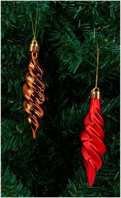 Joulukuusenkoristesetti kuusi 100 kpl festive - 3