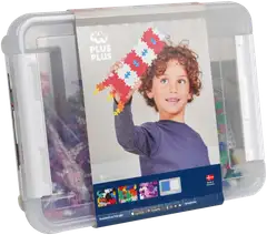 Plus-Plus 2400 palaa sekä säilytyslaatikko - 1