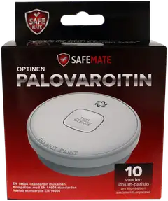 SafeMate optinen palovaroitin 10 vuoden paristolla - 4