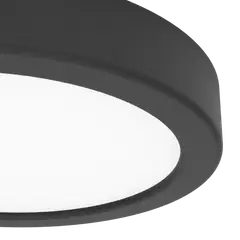 EGLO kattovalaisin Fueva 6 LED 7,5W CCT 16,5 cm musta - 3