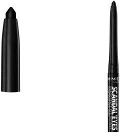 Rimmel Scandal'eyes Eye Definer 0,35 g, 001 Intense Black silmänrajauskynä - 4