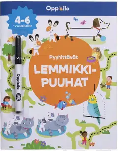 Oppi&ilo Pyyhittävät LEMMIKKIPUUHAT 4-6 v - 1