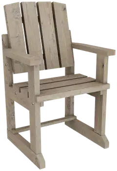 Miljöörakennus Jämäkkä tuoli, vaalean harmaa 79x60x63cm - 1