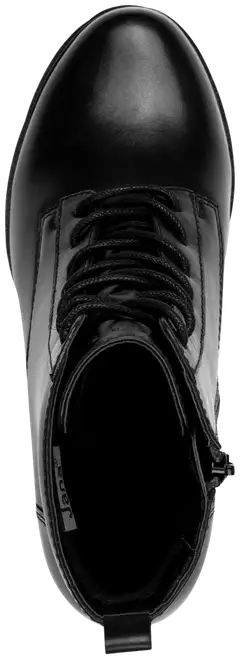 Jana shoes naisten nahkanilkkuri 25701 - BLACK - 5
