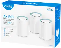 Cudy Mesh-järjestelmä M1500(3-Pack) - 3