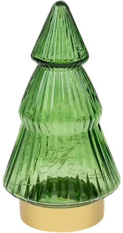 Pöytäkoriste lasikuusi LED-valolla, erilaisia - 4