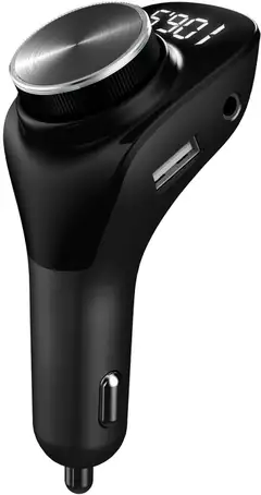 Wave Bluetooth FM-lähetin, Musta - 1