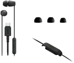 Sony langalliset nappikuulokkeet USB-C liitännällä IER‑EX15CW valkoinen - 9