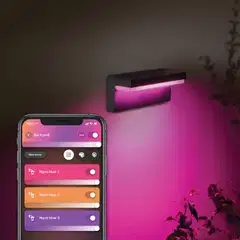 Philips Hue Nyro -seinävalaisin ulkokäyttöön 14W 2000-6500K 1020LM musta - 6