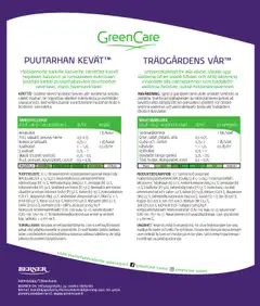 GreenCare 10kg Puutarhan kevät kivennäislannoite - 2