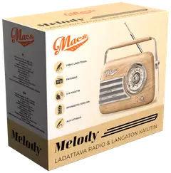 Macs radio Bluetooth kaiuttimella Melody puu - 2