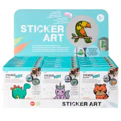 Sticker Art askartelusetti ikkunatarrat - 11