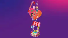 LEGO® Friends 42700 Karkkien ja kuppikakkujen koristama maailmanpyörä - 5