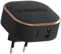 Duracell Laturi PD USB-C+USB-A 30W - 1